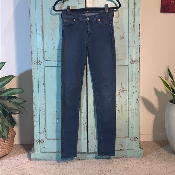 7 For All Mankind The Skinny Jeans - Picture 3 of 6